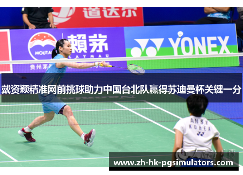 戴资颖精准网前挑球助力中国台北队赢得苏迪曼杯关键一分